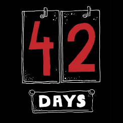 42 Days (journalist report as a comic book)