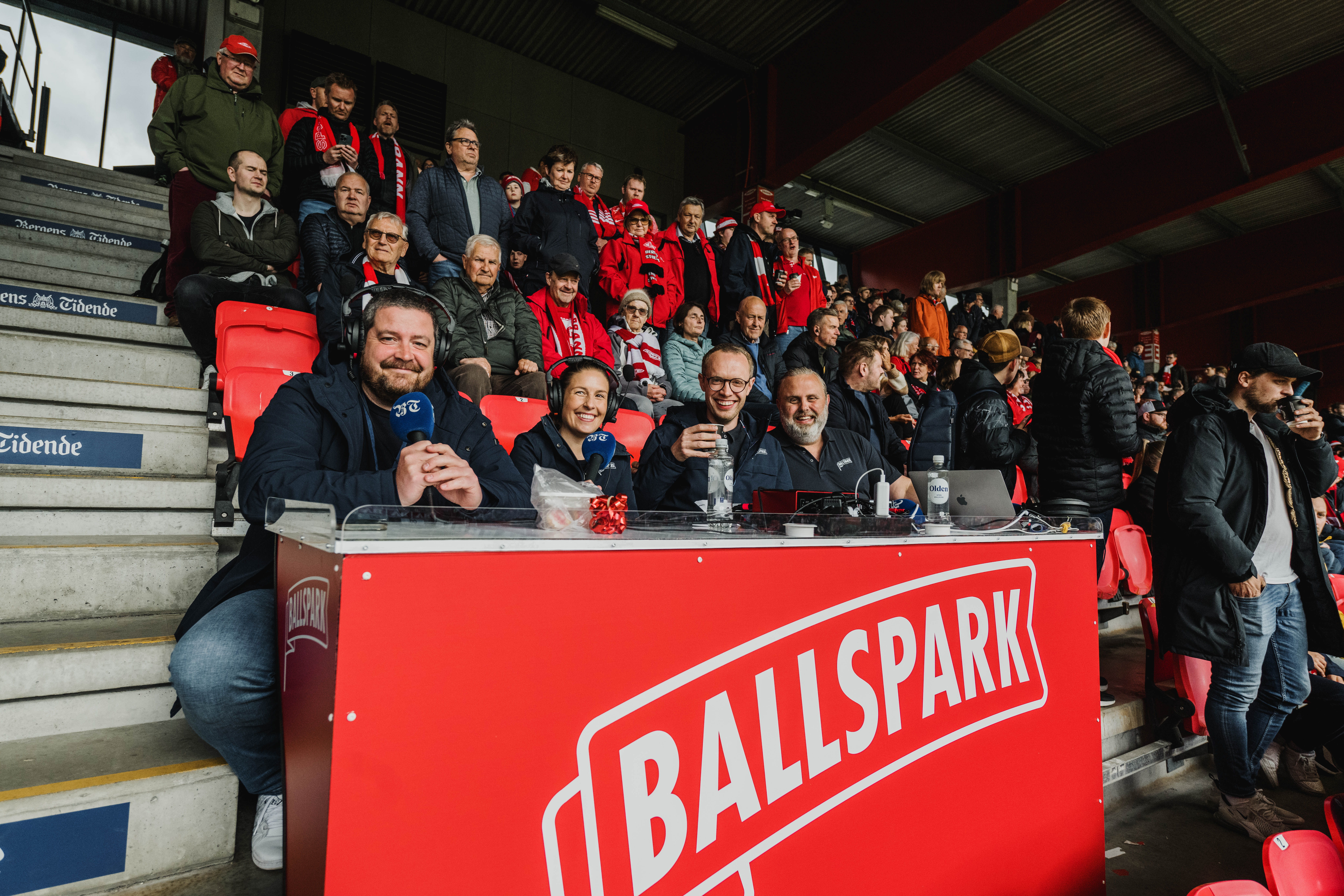 Unveiling the BT grandstand studio: Engagement with live podcast studio