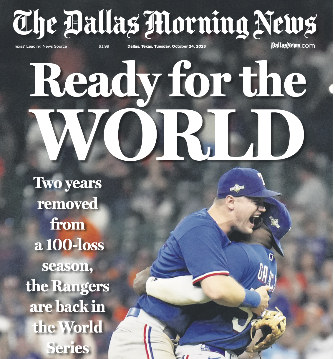 Texas Rangers World Series Run