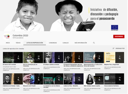 Colombia 2020, Construyendo país desde las regiones