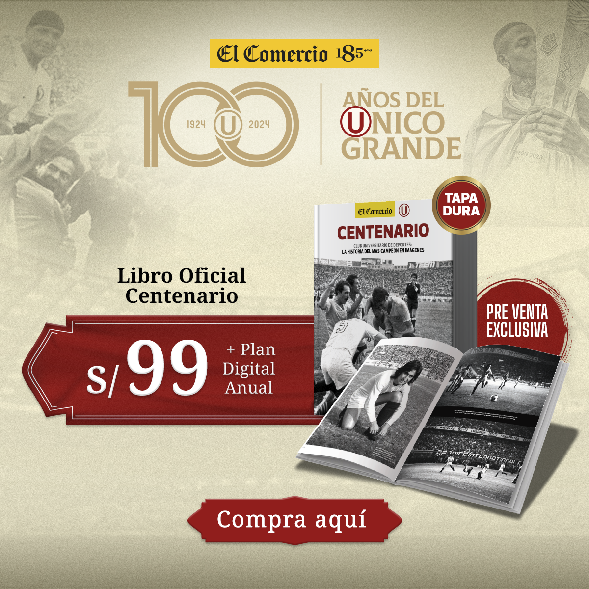 Suscripción Hincha Centenario