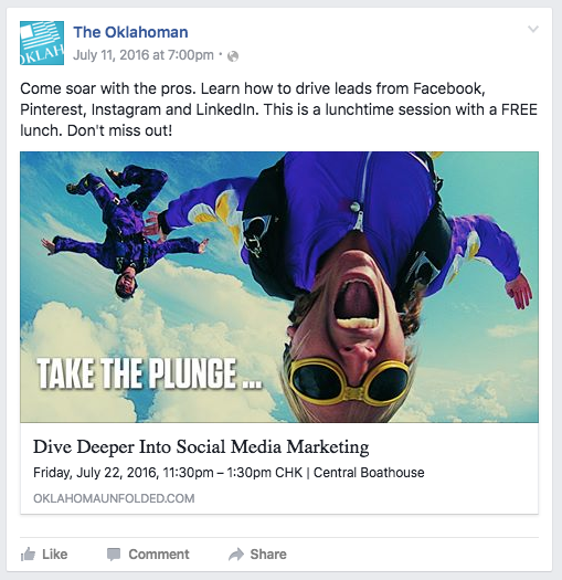 The Oklahoman's Business Builder VIP Events