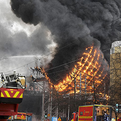 The Fire at Oceana – Live Reporting with the Readers as co-creators