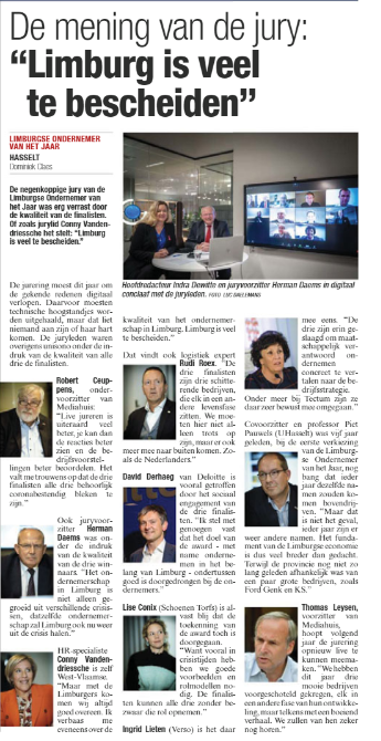 Award Show 'Limburgs Ondernemer van het Jaar'