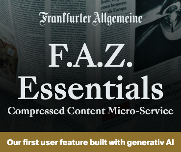 F.A.Z. Essentials Our First Feature