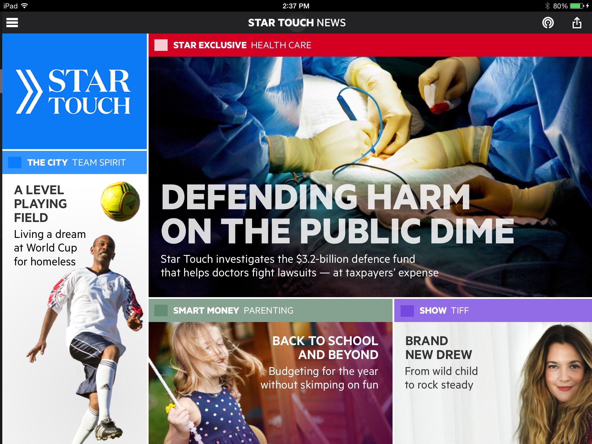 Toronto Star Touch