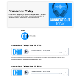 CT Insider's 'Connecticut Today' Audio Briefing
