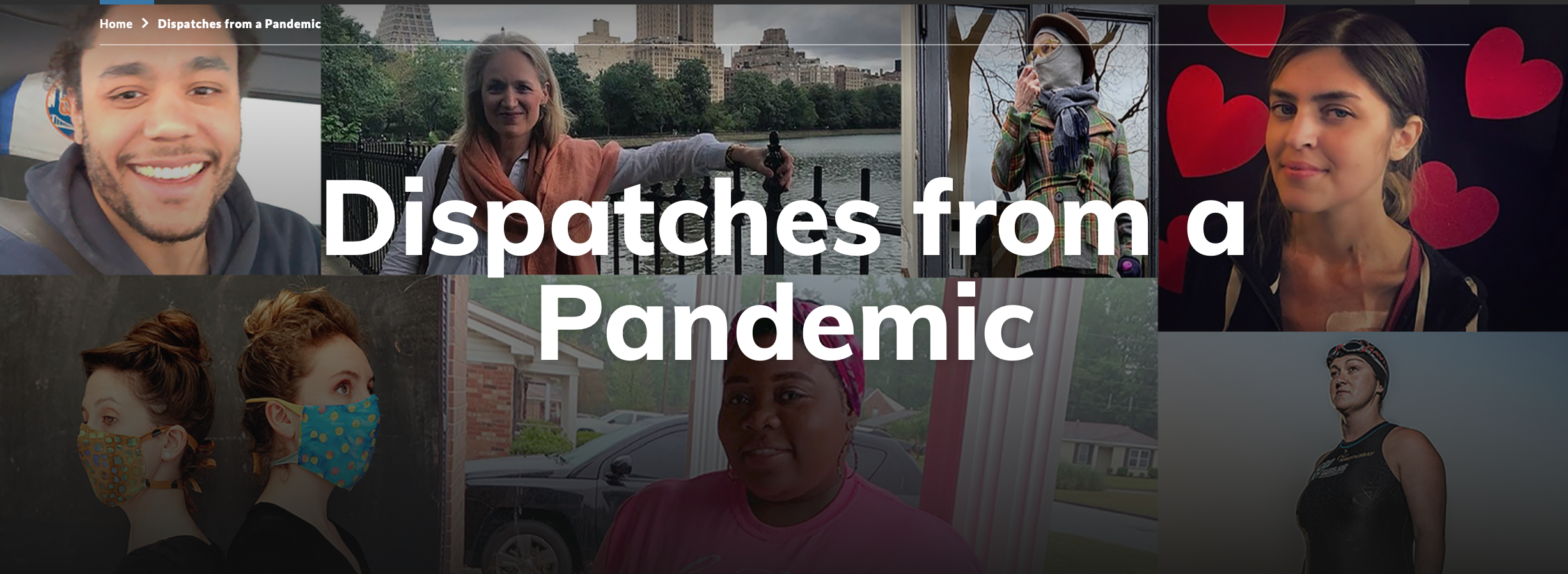 Dispatches from a Pandemic