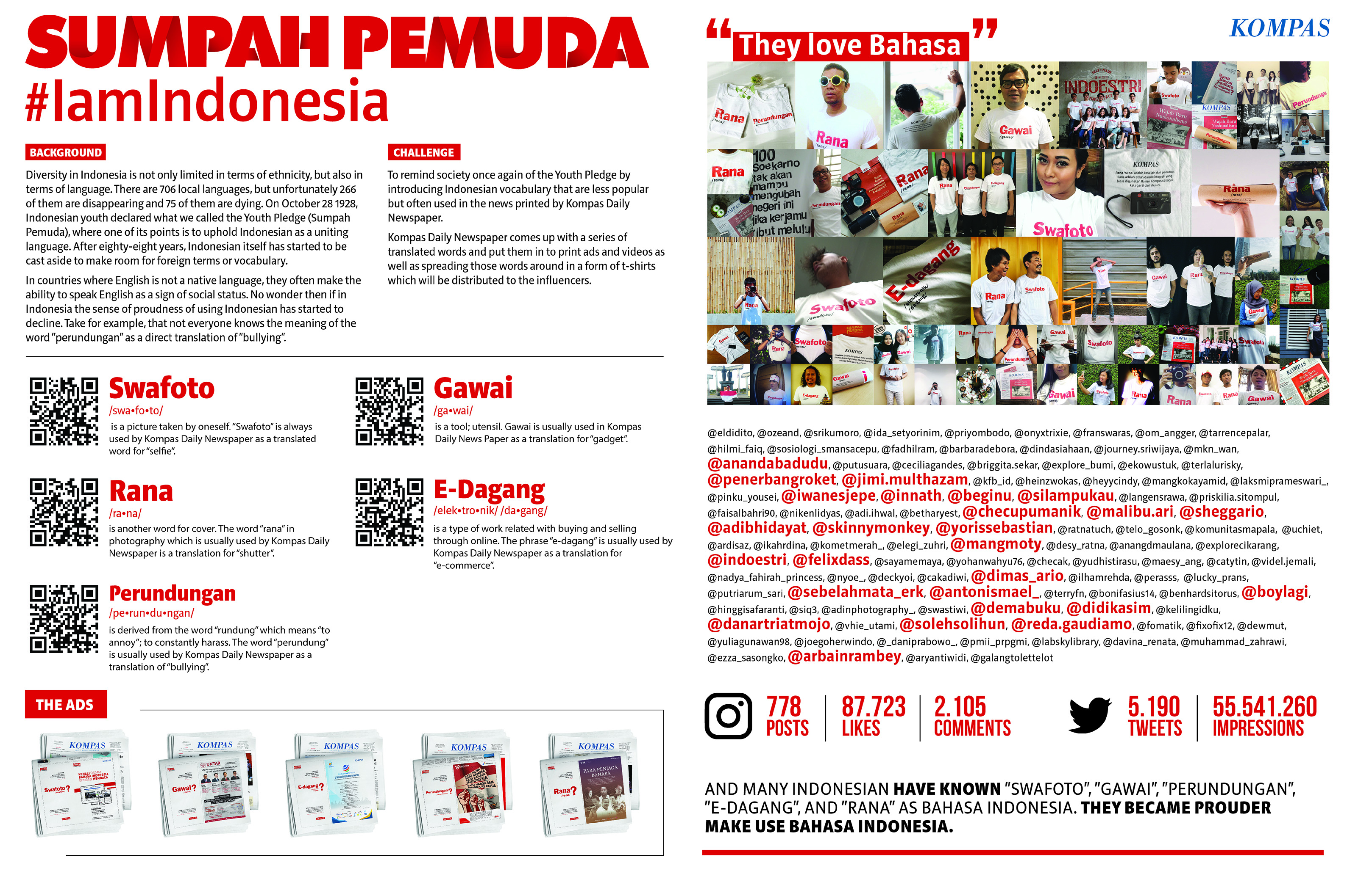 #AkuIndonesia (I am Indonesian)