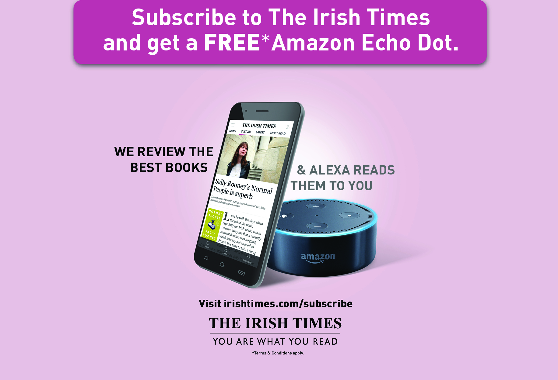 Subscription Offer with Echo Dot