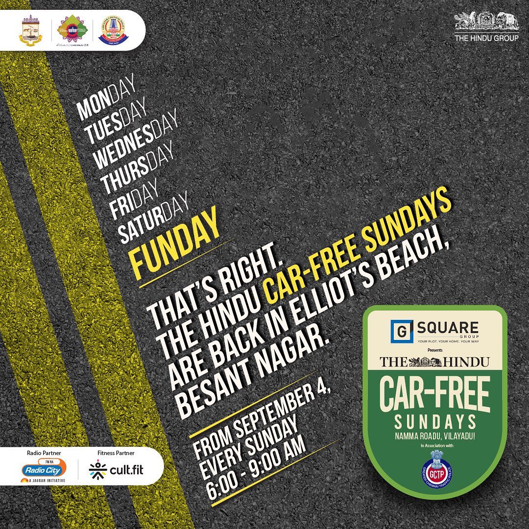 The Hindu Car-Free Sundays