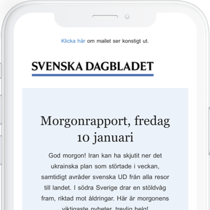 SvD Morgonrapport (SvD Morning Report)