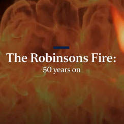 1972 Robinsons fire: 8 victims died after being trapped in lifts that did not have backup power