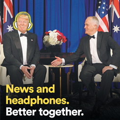 News Corp Australia Project Headphones