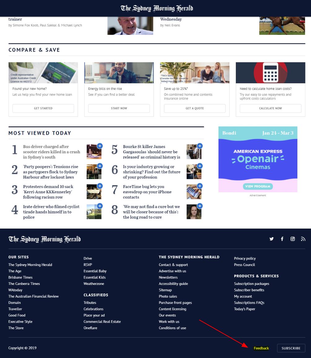 Reader Feedback Integration