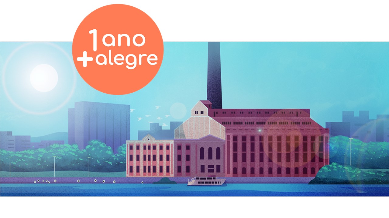 1 ano + Alegre
