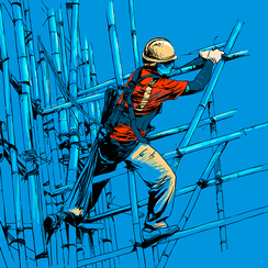 Why Hong Kong uses bamboo scaffolding