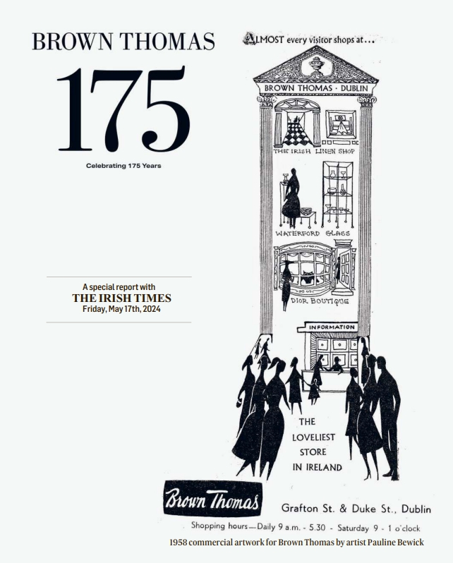 A Legacy in Print: Celebrating 175 Years of Brown Thomas with The Irish Times