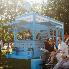 More than a booth - Turning cultural events into a journalism-led brand experience