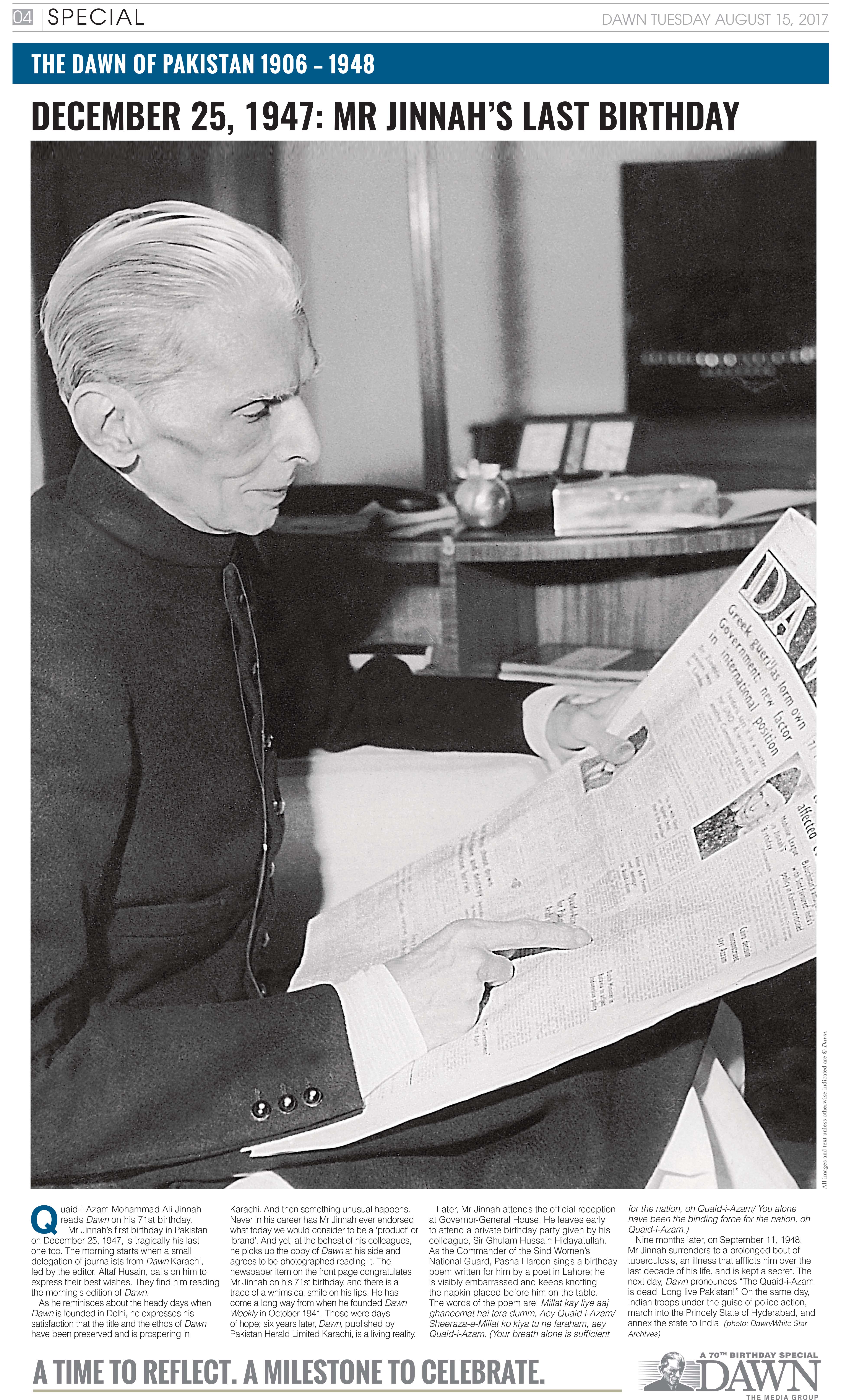 The Dawn of Pakistan 1906-1948