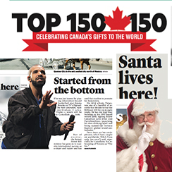 Canada's Top 150 in 150 (Years)
