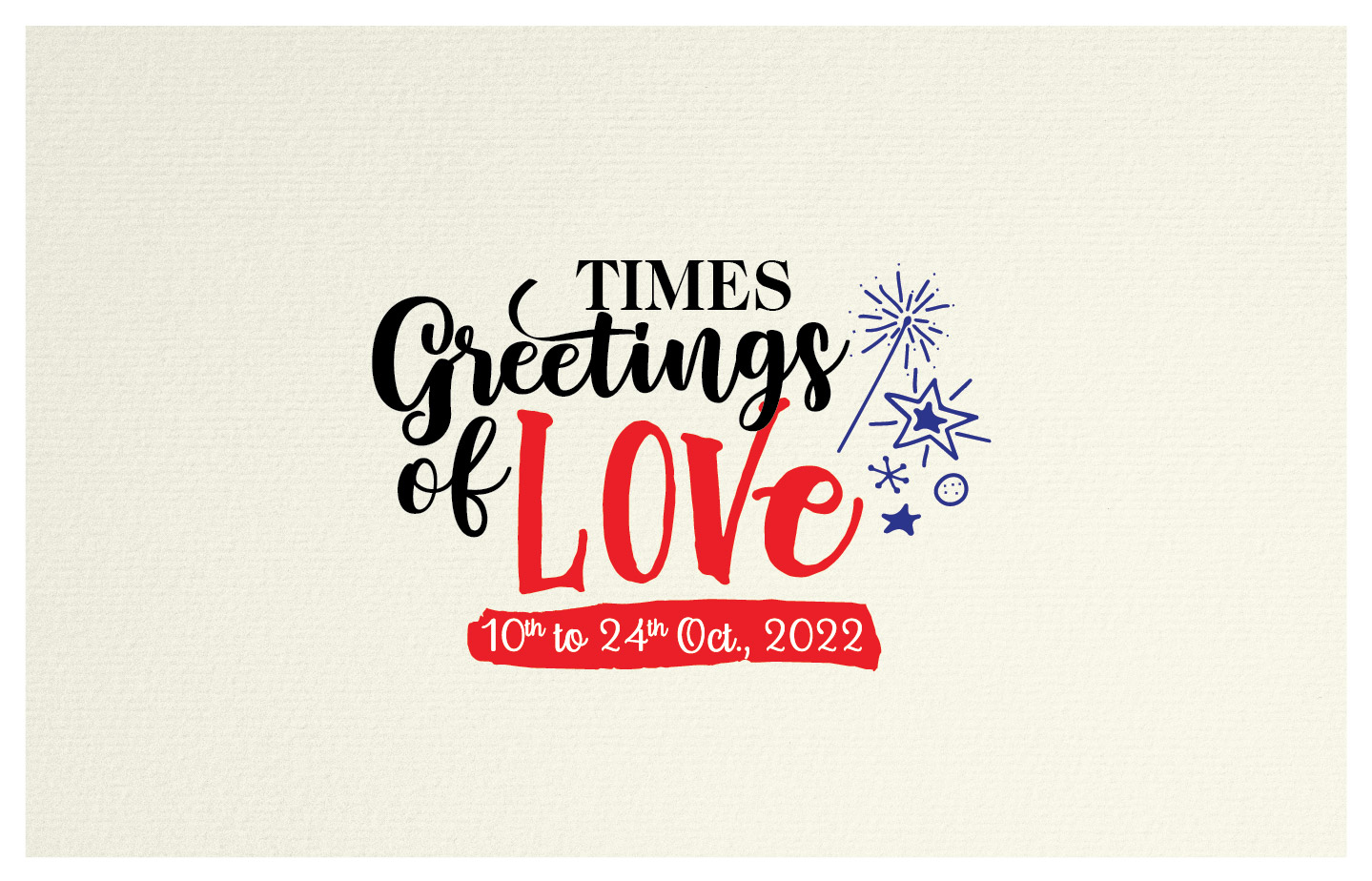 TIMES Greetings of Love