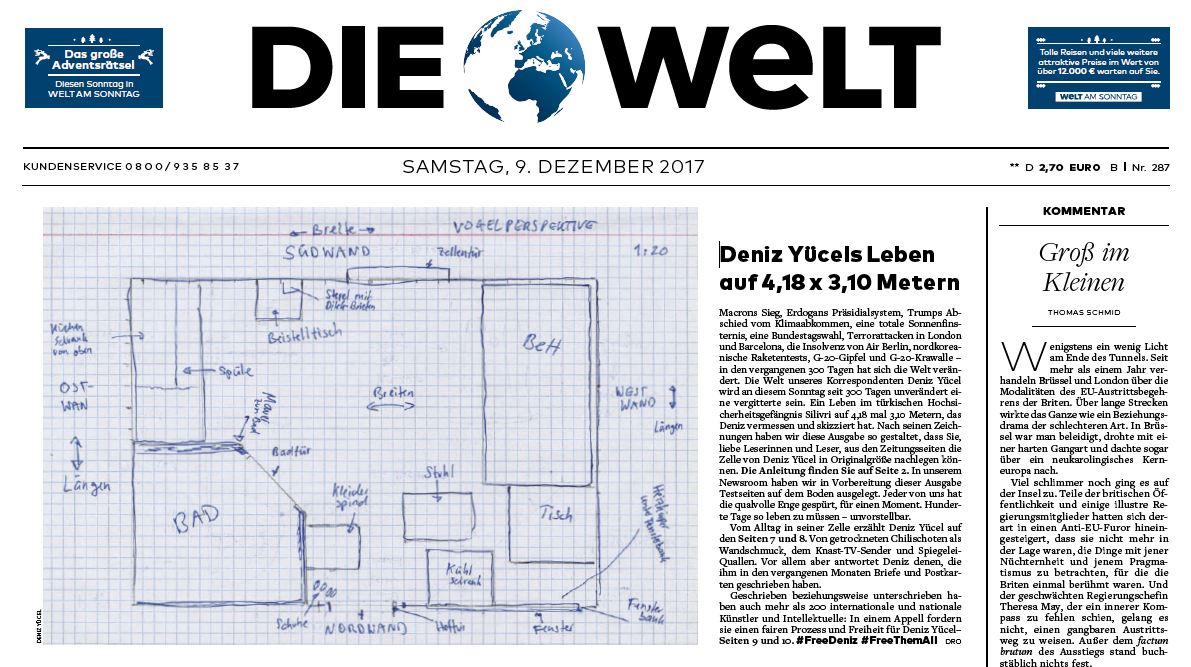 DIE WELT of December 9, 2017