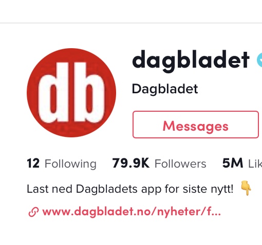 Dagbladet Tiktok