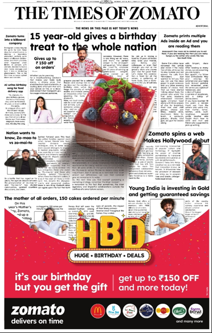 Advertorial Jacket with 3D effect