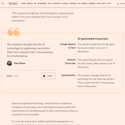 Custom visual and interactive storytelling experiences