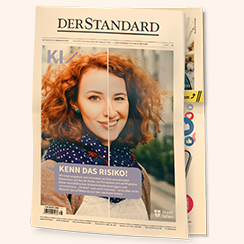 Beware The Risk! - Vertical Flying Page - DER STANDARD x City of Vienna 