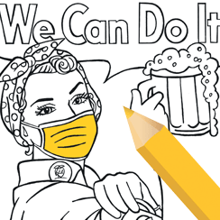 Coloring Book: Color Your Quarantine Days