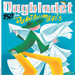 Dagbladets 150 years anniversary issue