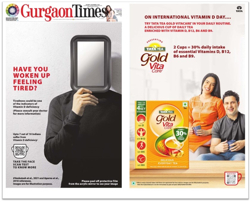 Mirror Innovation-Tata Tea Gold Vita