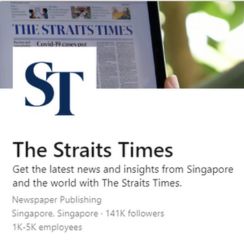 The Straits Times on LinkedIn