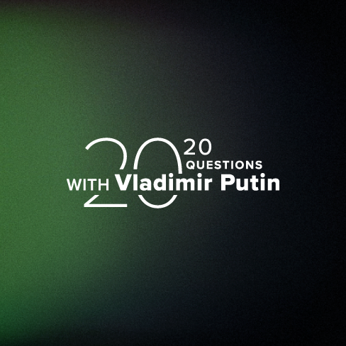 20 questions with Vladimir Putin