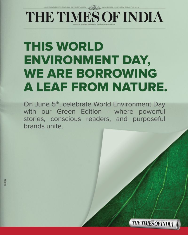Printed with Purpose: The Day the News Went Green