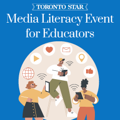 Media Literacy Event for Teachers