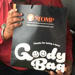 Stomp Goody Bag Campaign