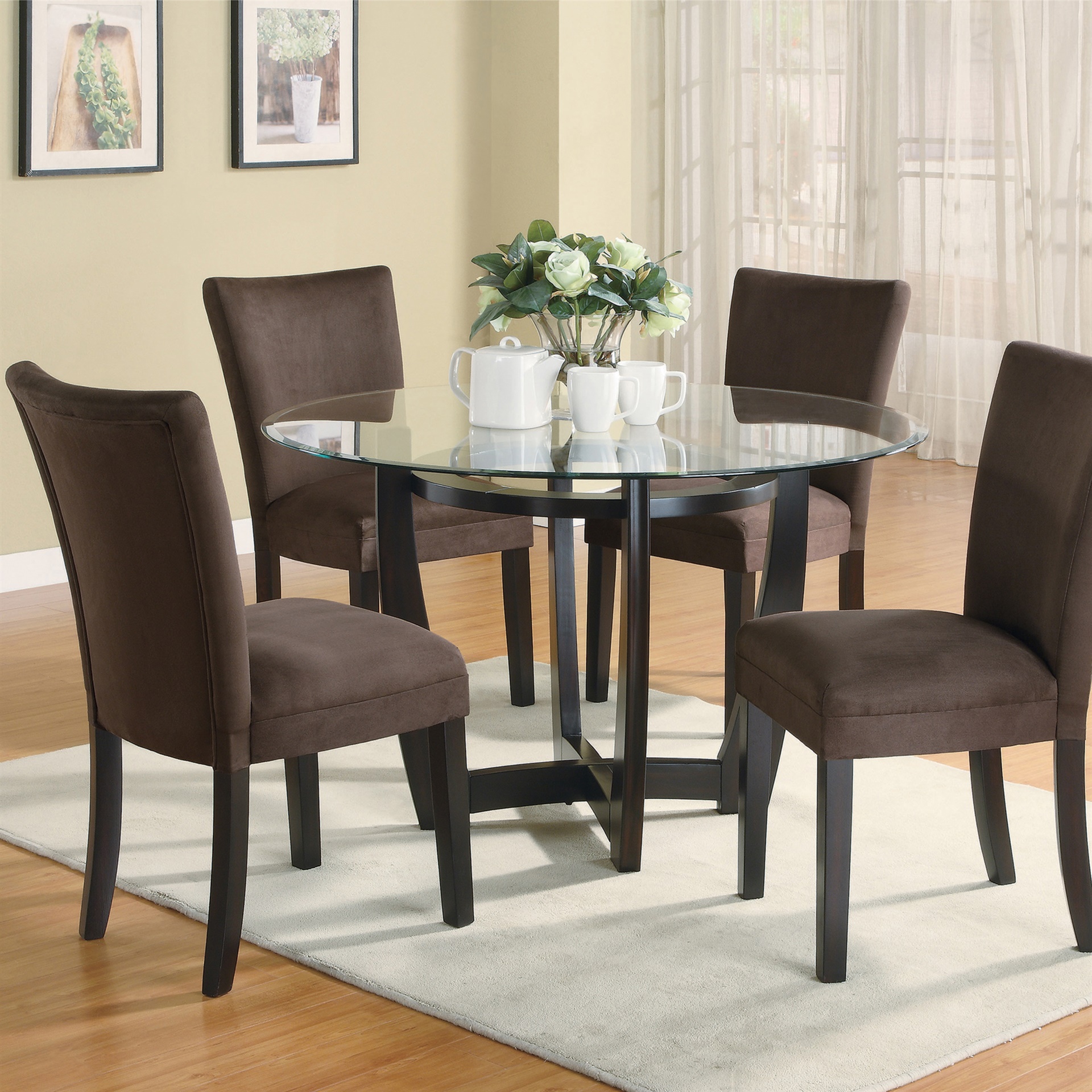 Bloomfield Round Cross Dining Table