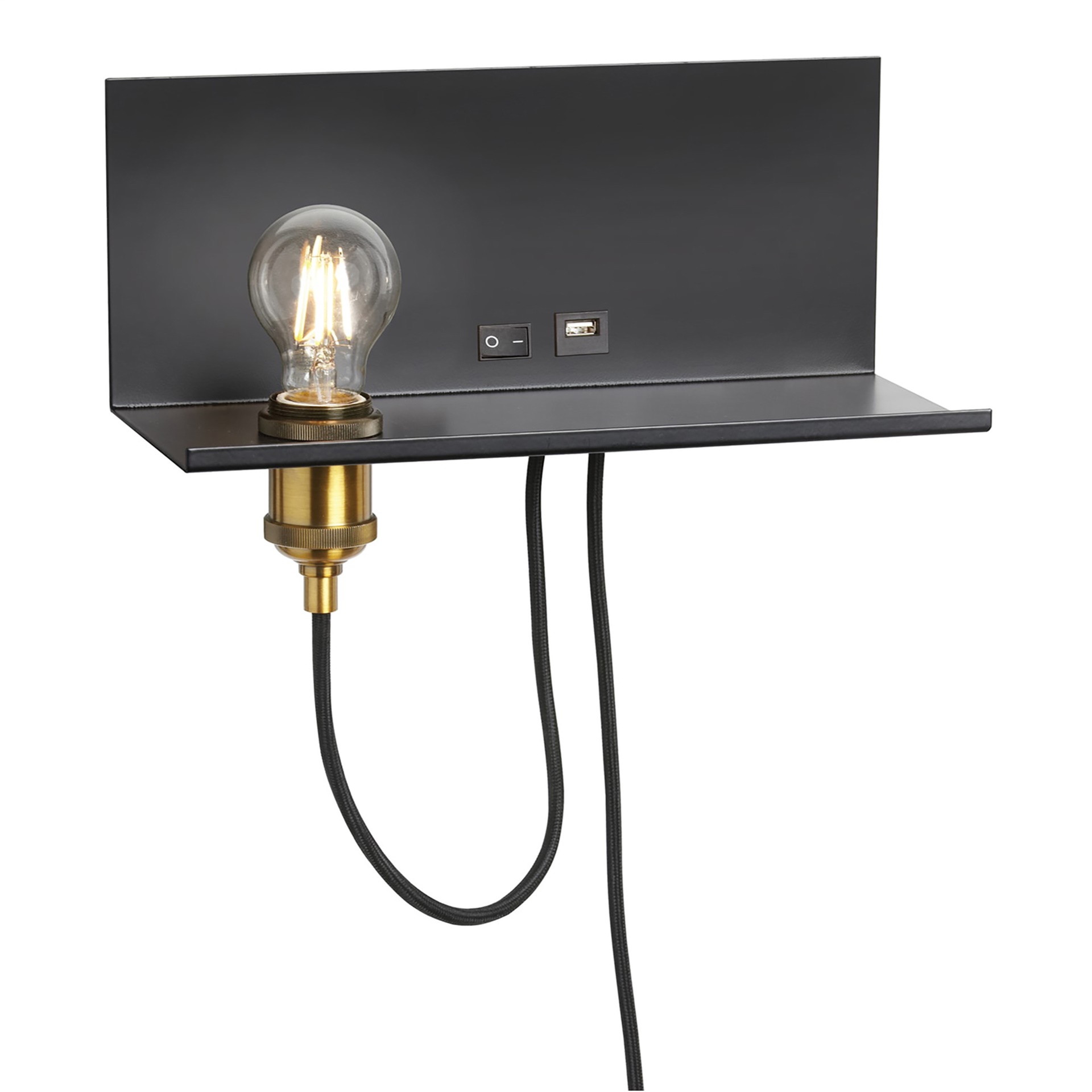 11001W Wall Sconce Shelf