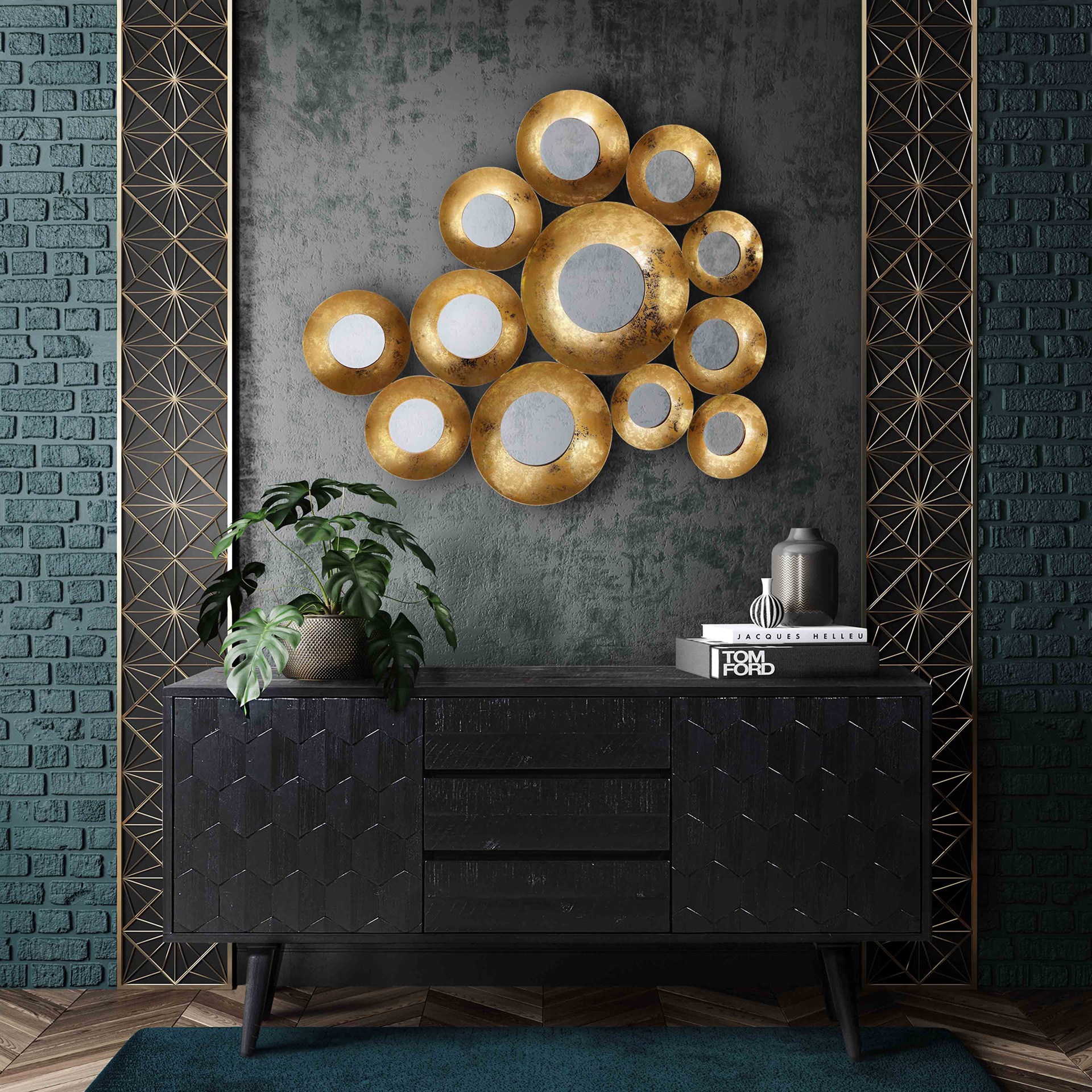 Glam Retro Mirror