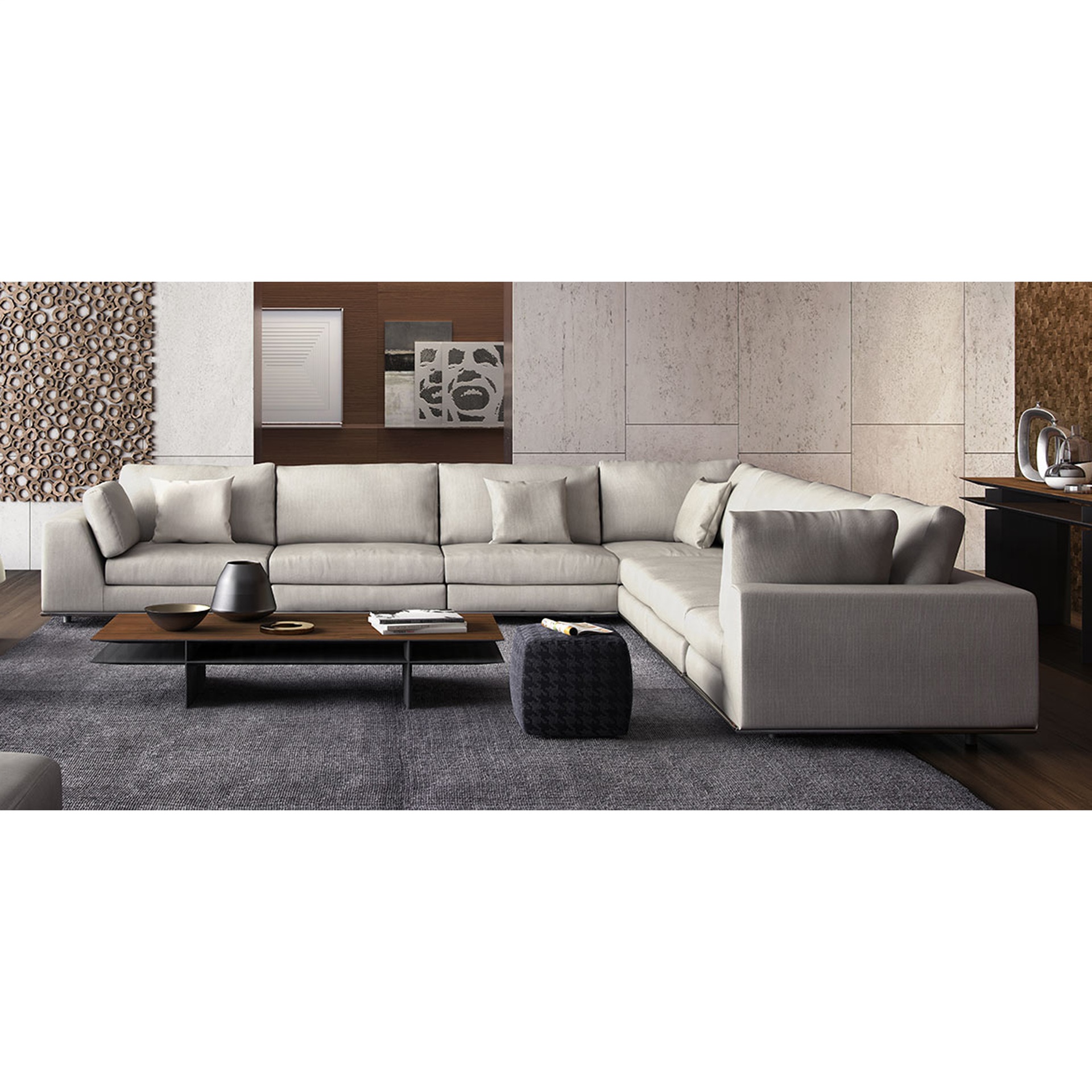 Perry Large Corner Sectional Sofa
