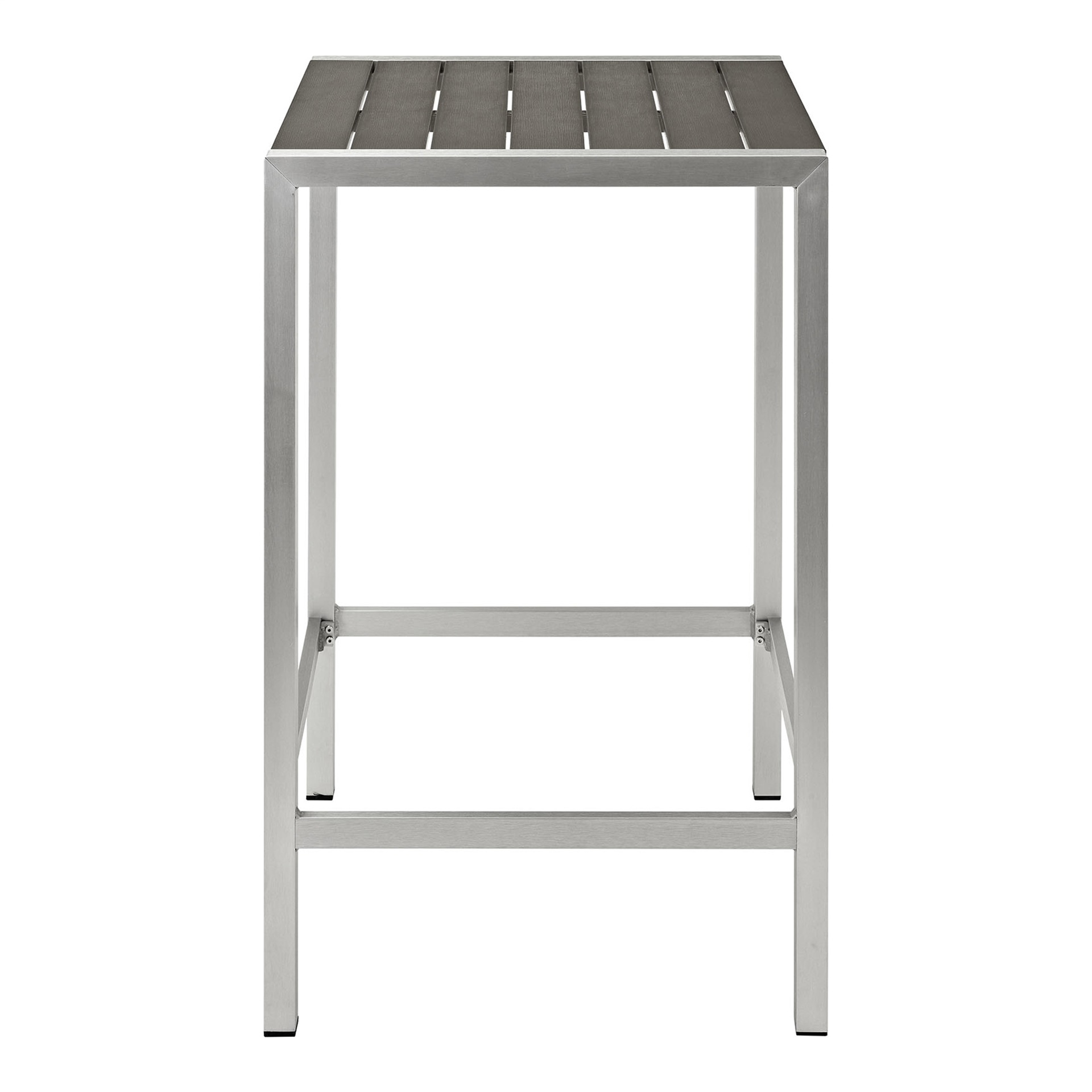 Shore Outdoor Patio Aluminum Bar Table