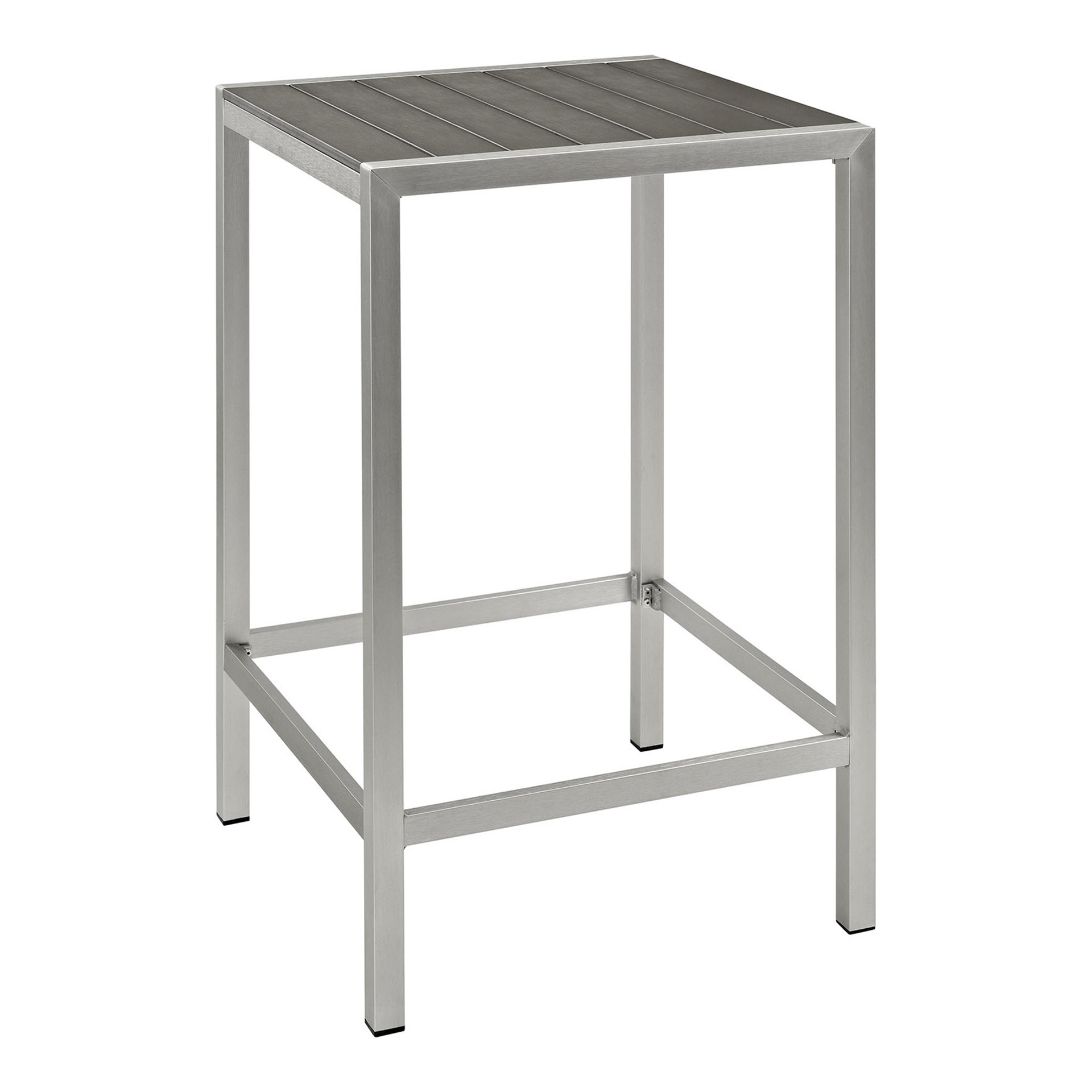 Shore Outdoor Patio Aluminum Bar Table