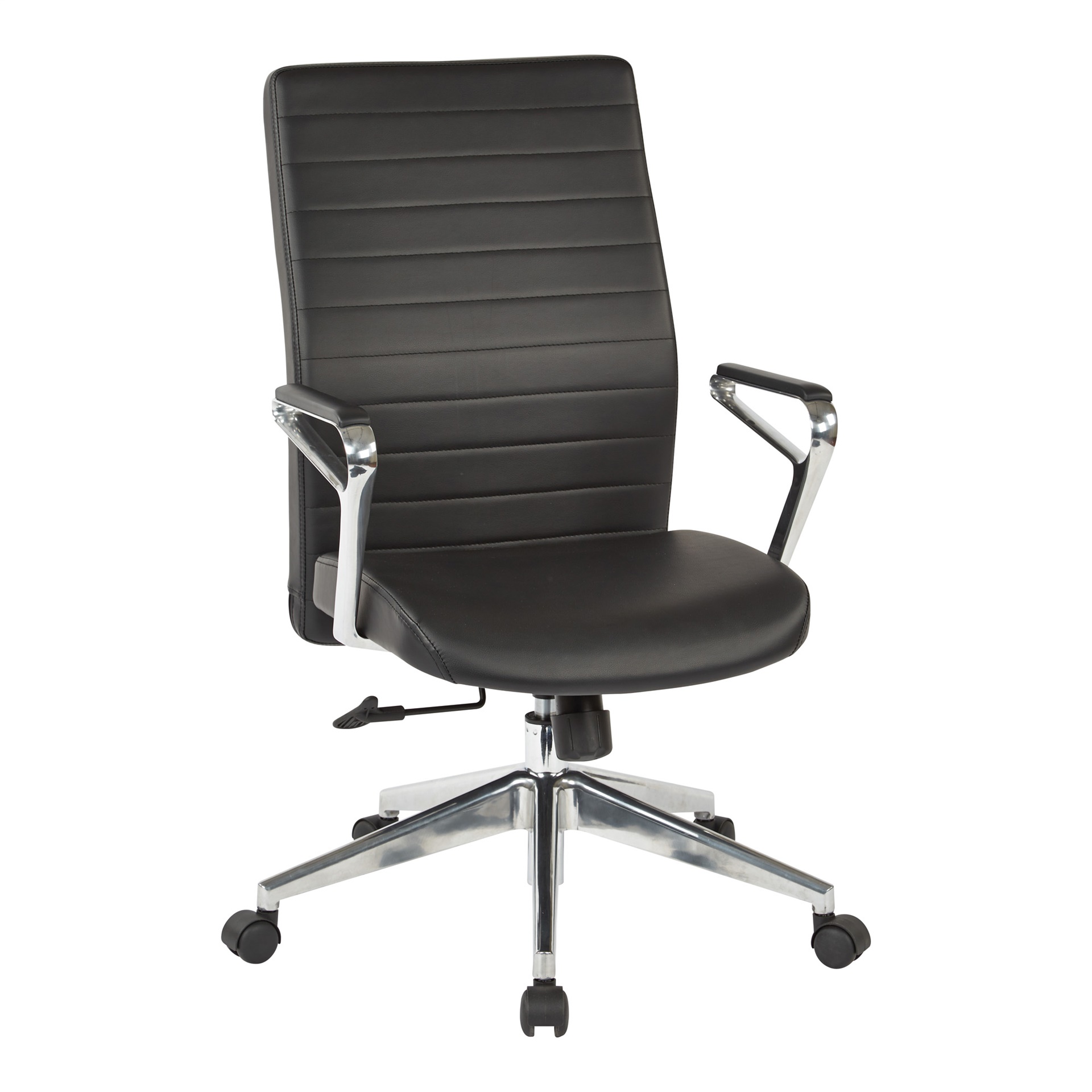 Black Bonded Leather Manager's Chair