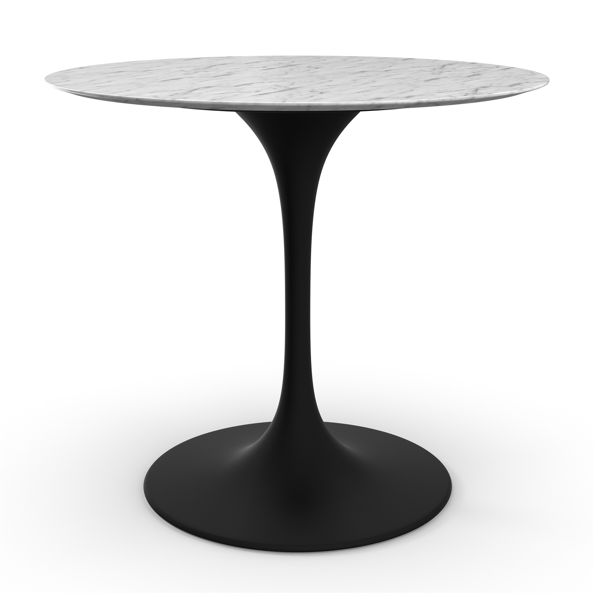 Sienna Pedestal Round Marble Dining Table