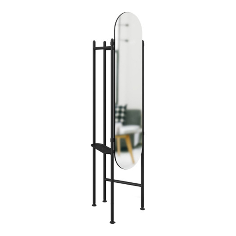 Vala Floor Mirror and Clothing Valet