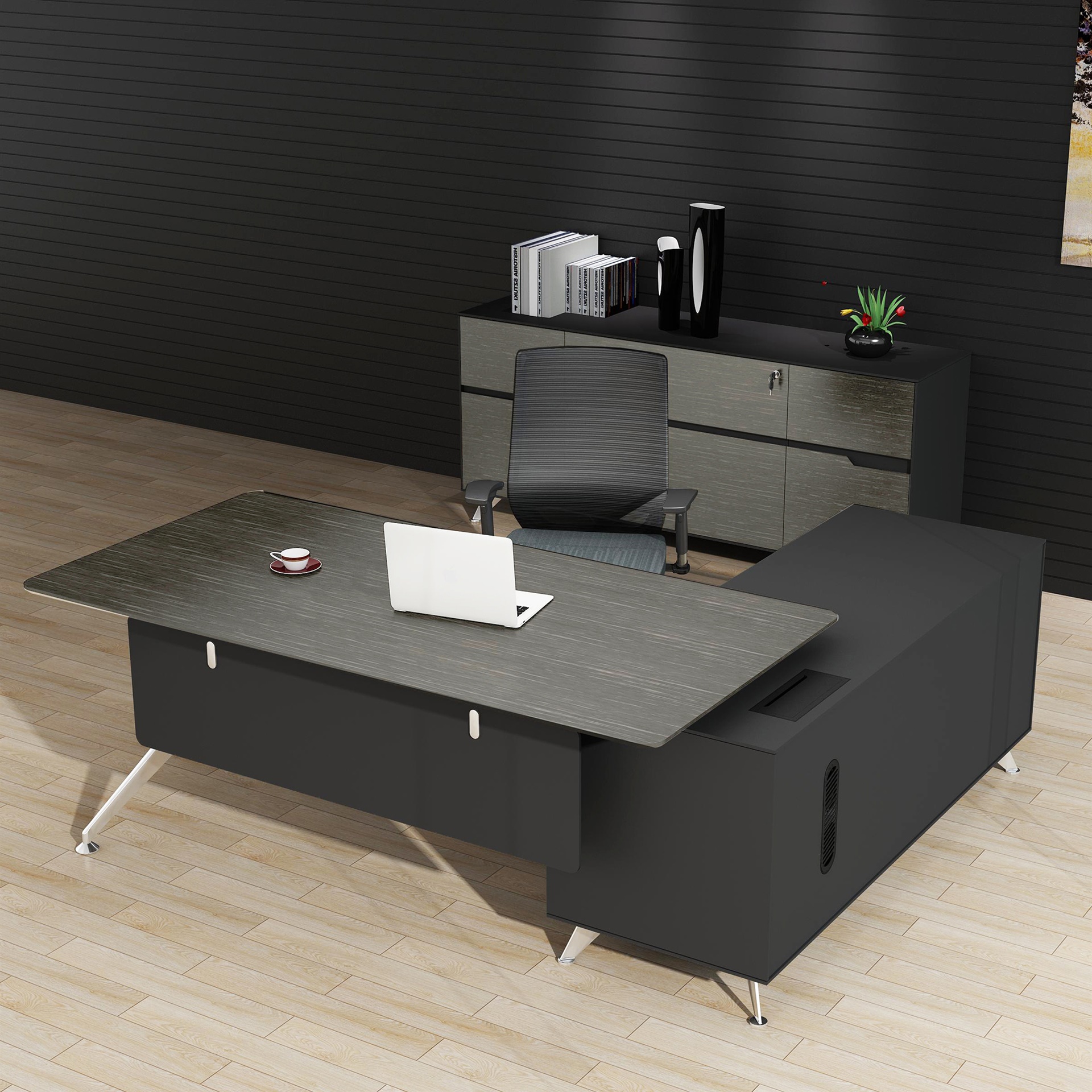 400 Series Executive Desk with Return