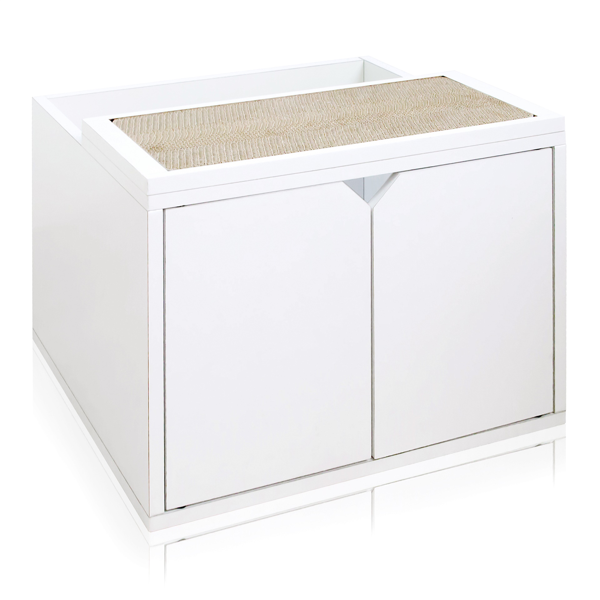Way Basics Eco Friendly Cat Litter Box Enclosure